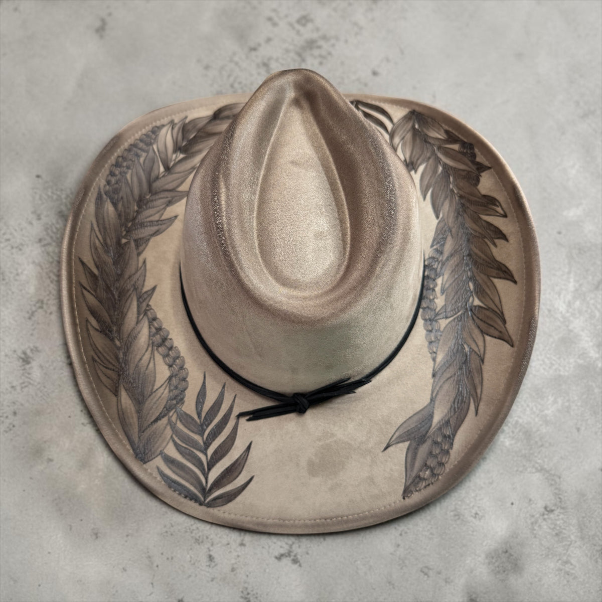 Kamau- Burned Cowboy (Swoop) Hat