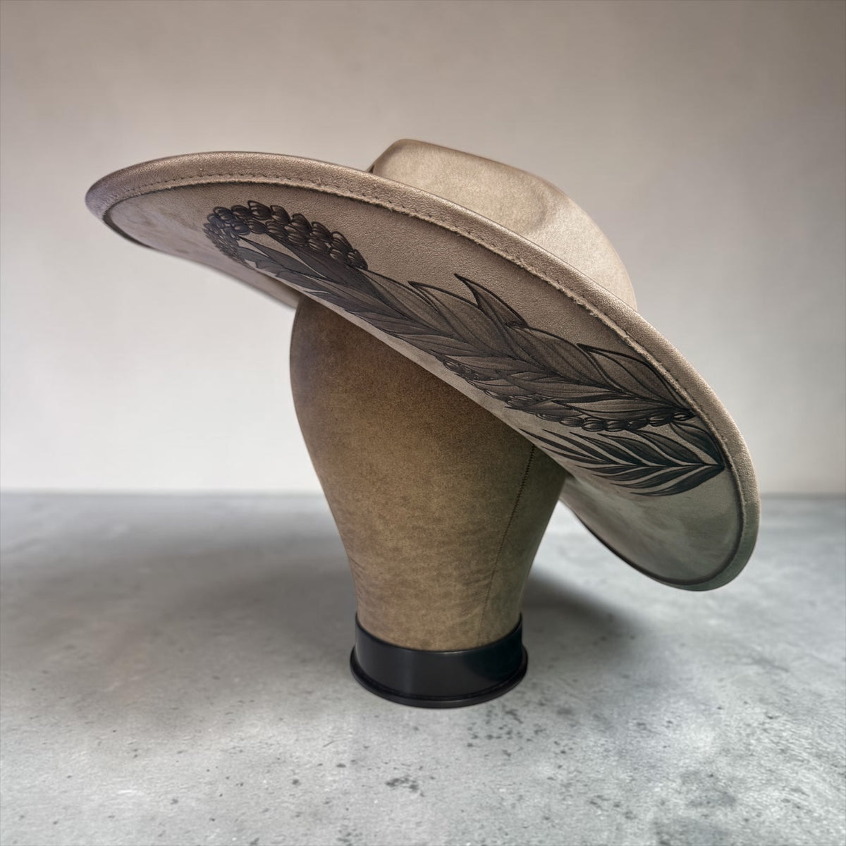 Kamau- Burned Cowboy (Swoop) Hat