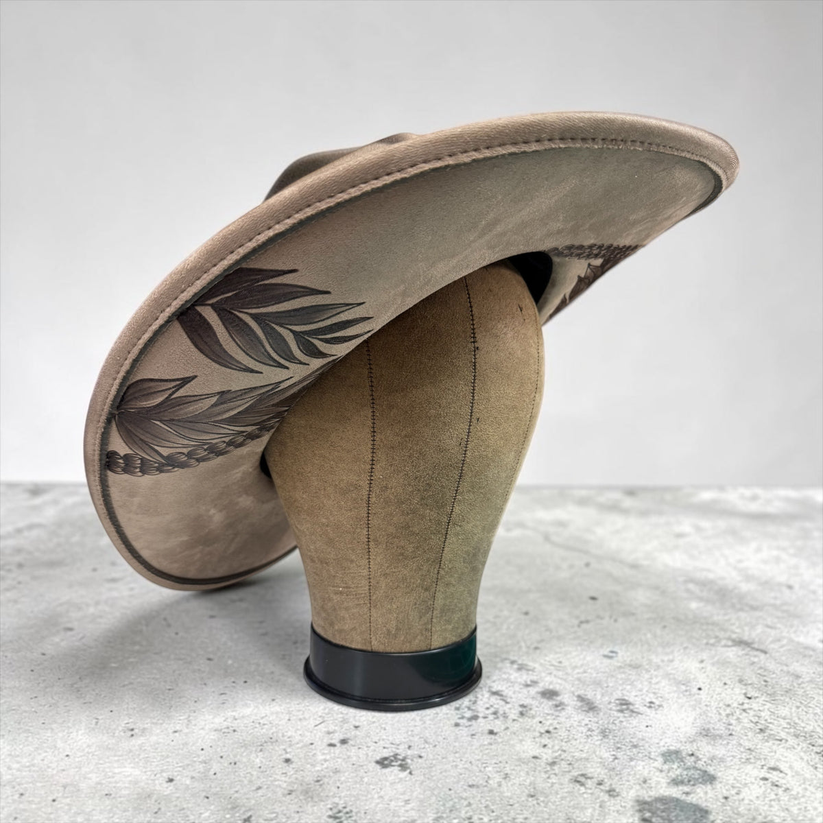 Kamau- Burned Cowboy (Swoop) Hat