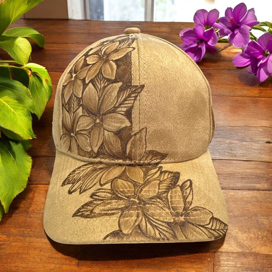 Pua Melia - Burned Suede Baseball Cap