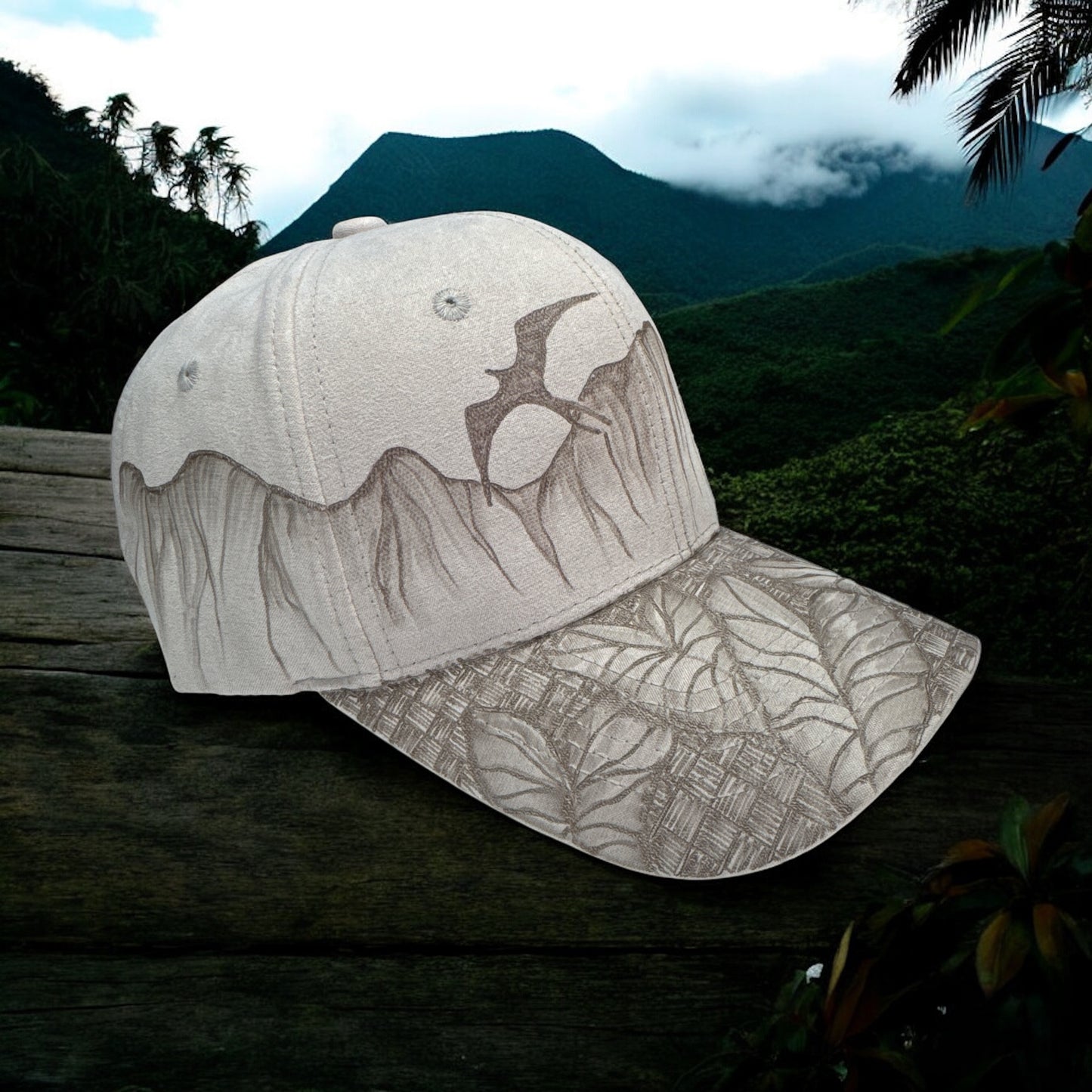 Mountain Climber - Burned Suede Baseball Cap