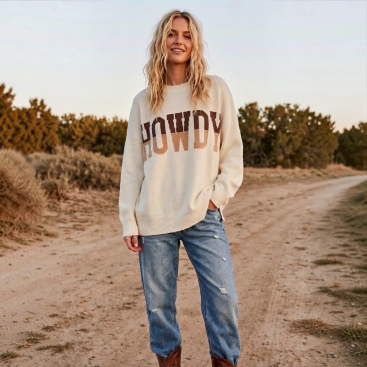 Howdy - Oversized Sweater