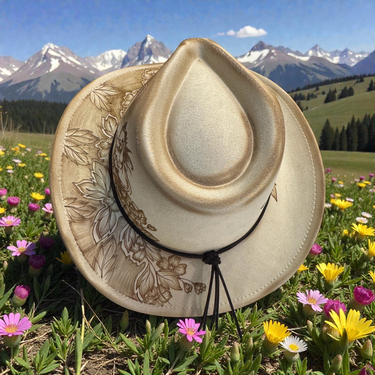 Open Fields - Burned Short Brim Cowboy