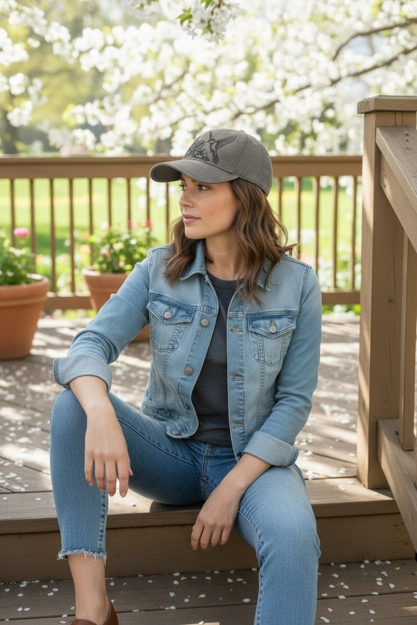 Hummingbird - Burned Suede Cap