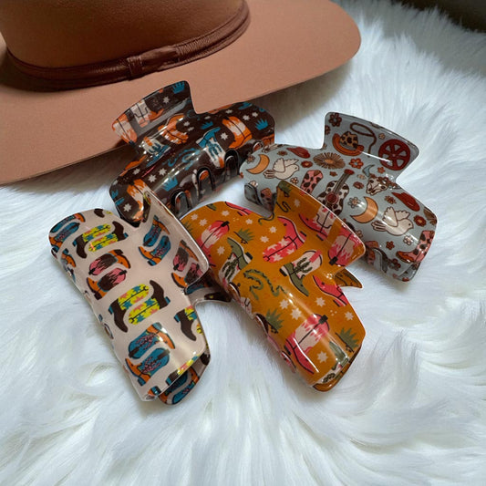 Western Darlin' - Claw Clips