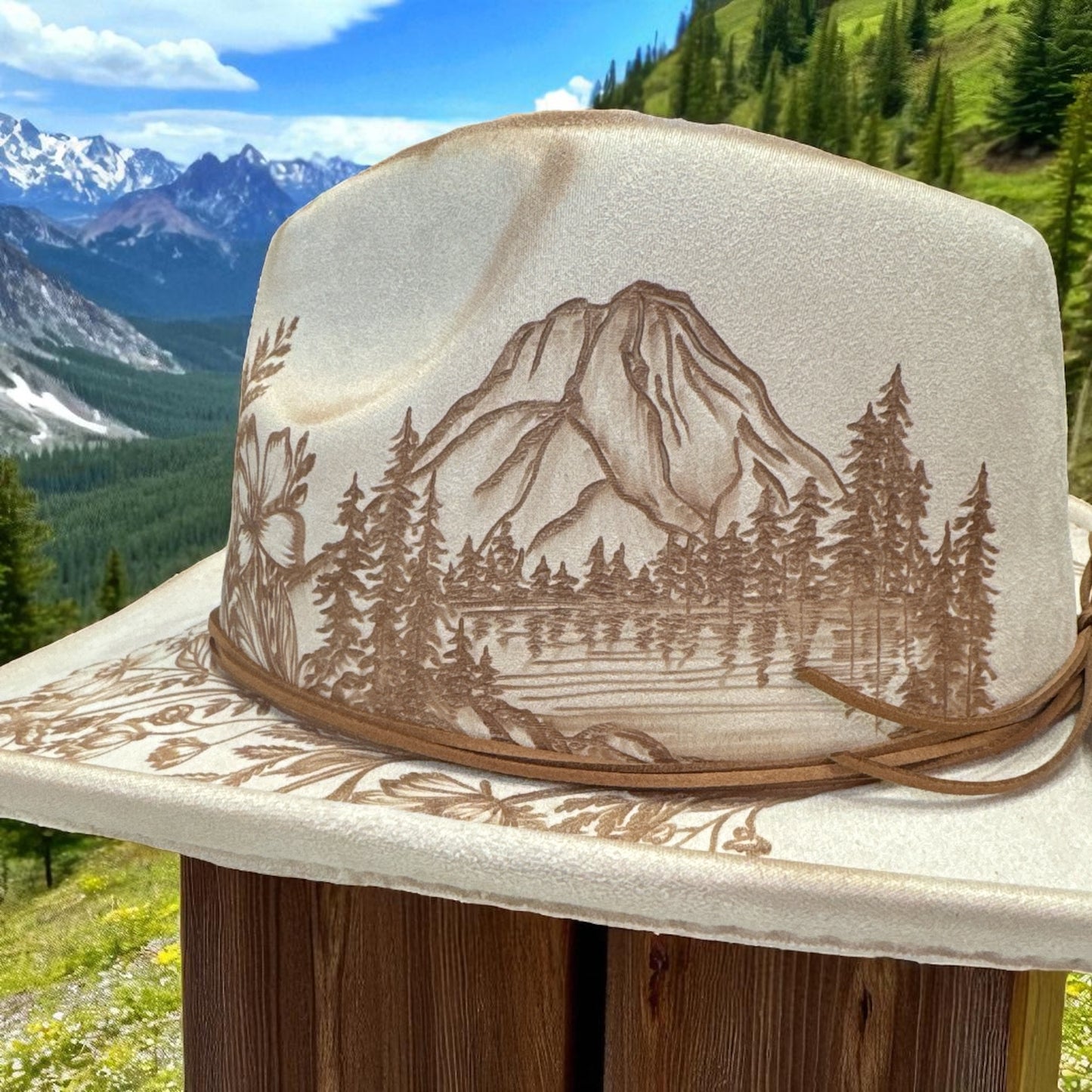 Radiant Range- Burned Cowboy Hat