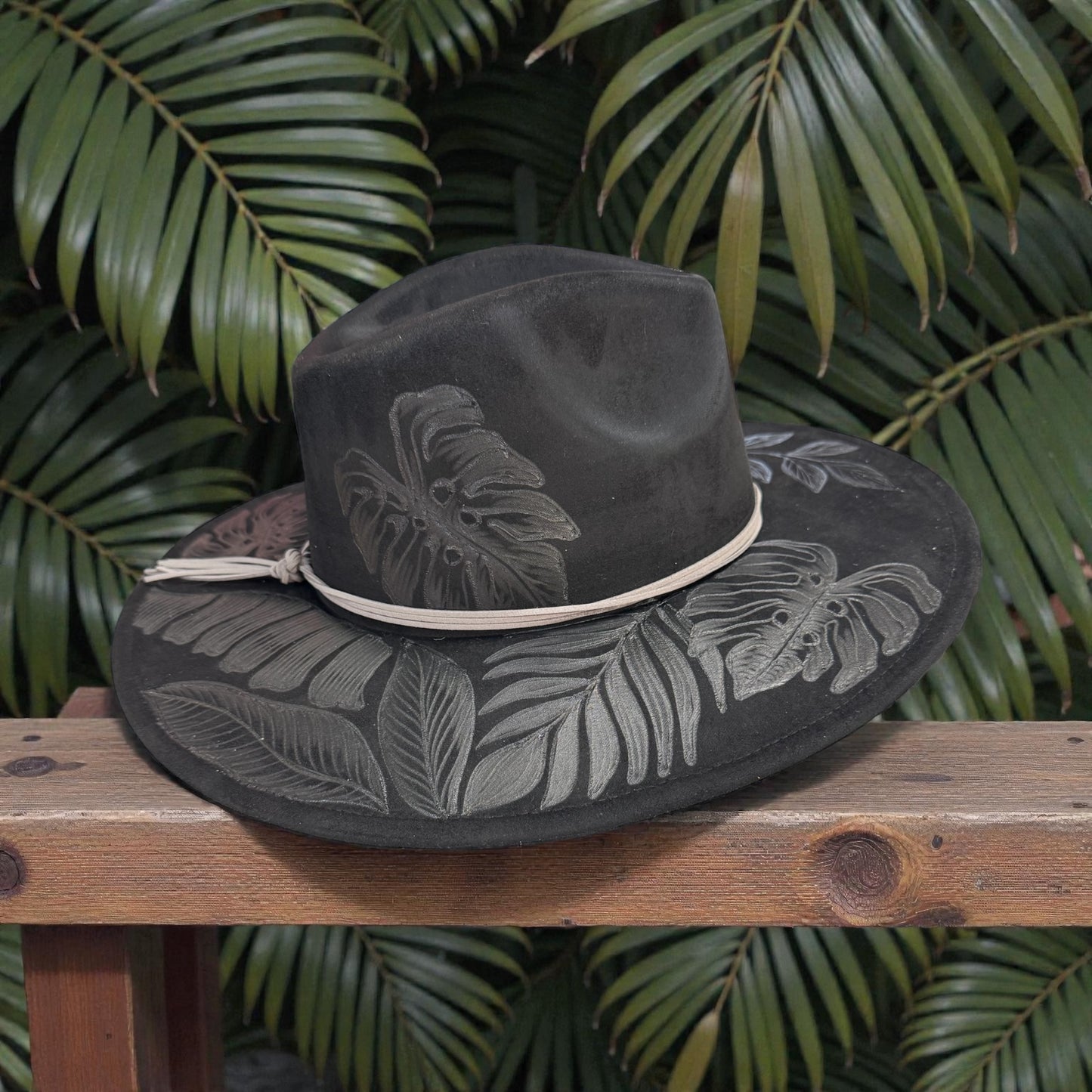 High Definition- Burned Wide Brim Fedora Series