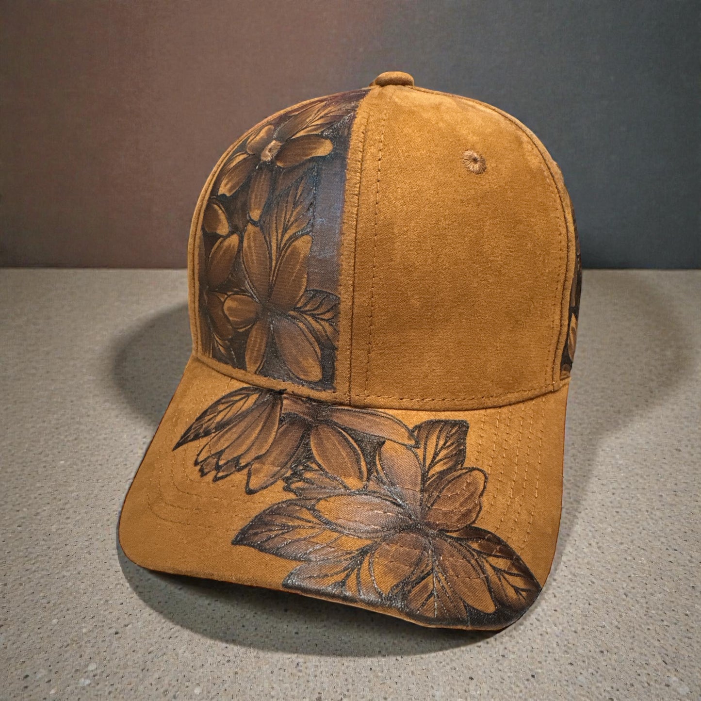 Pua Melia - Burned Suede Baseball Cap