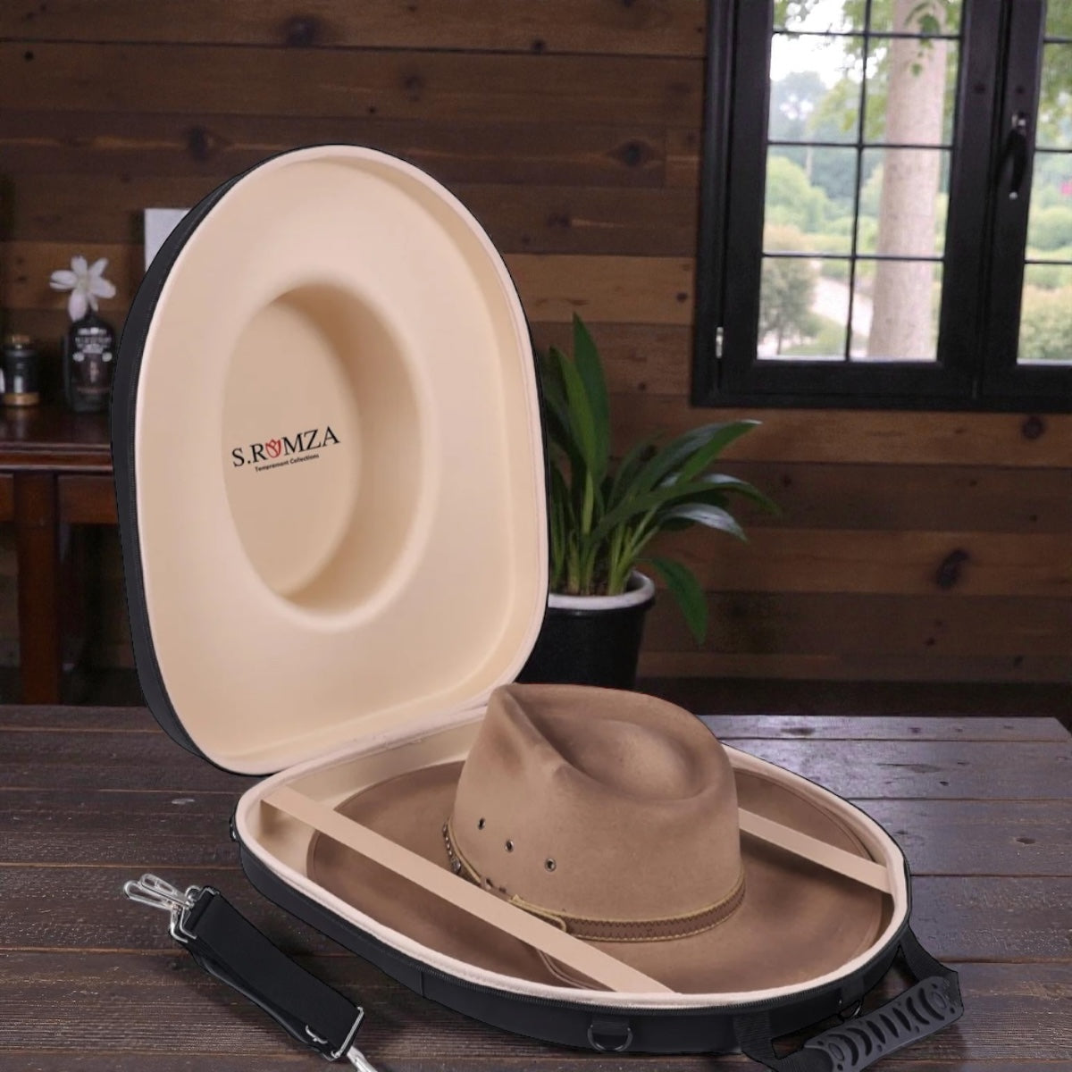 Cowboy Hat Travel Case - Pink