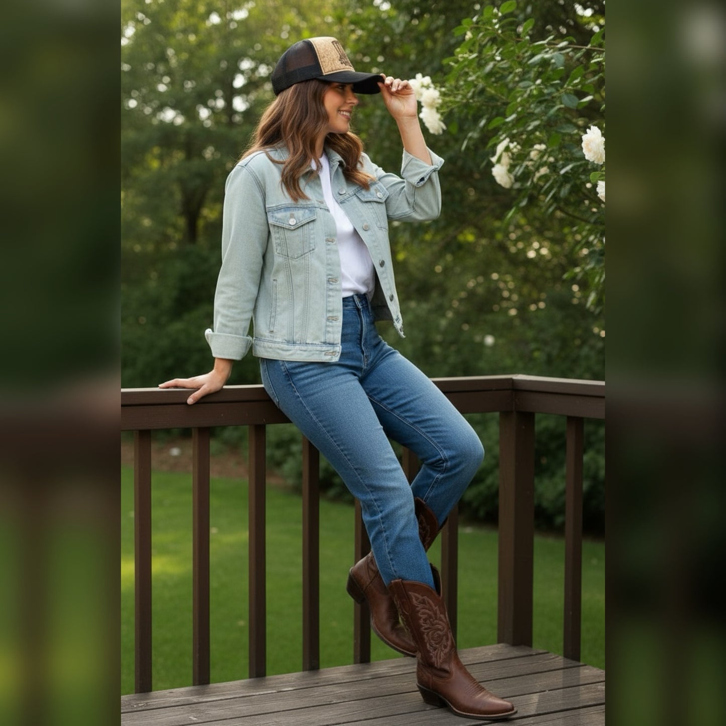 Boots - Burned Cork Trucker Hat