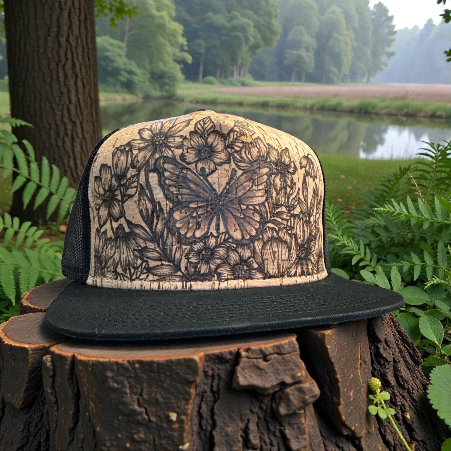 New Day - Burned Cork Trucker Hat