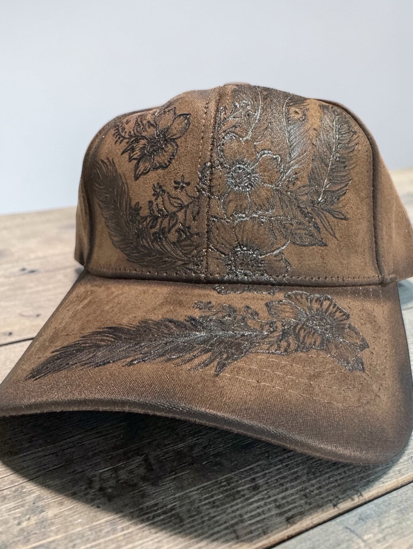 Create a Custom Suede Cap